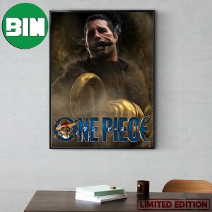 Sir Crocodile One Piece Live Action Poster Fan Art For Season 2 Home Decor Poster Canvas