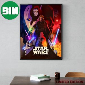 Star Wars Episode III Revenge Of The Sith Darth Vader Home Decor Poster Canvas