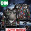 Star Wars Pine Tree Pattern Ugly Christmas Sweater