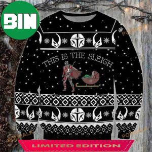 Star Wars This Is The Sleigh Baby Yoda Xmas Ugly Sweater