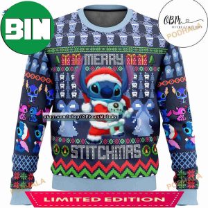 Stitch Lilo And Stitch Ugly Christmas Sweater