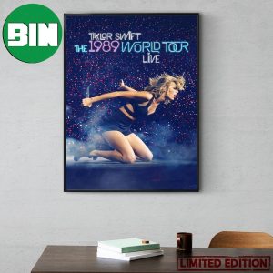 Taylor Swift The 1989 World Tour Live Poster Canvas