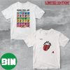 The Rolling Stones x Atlanta Braves MLB Hackey Diamonds Limited Edition Vinyl Collection Collab T-Shirt