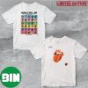 The Rolling Stones x Boston Red Sox MLB Hackey Diamonds Limited Edition Vinyl Collection Collab T-Shirt