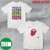 The Rolling Stones x Cleveland Guardians MLB Hackey Diamonds Limited Edition Vinyl Collection Collab T-Shirt