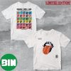 The Rolling Stones x Houston Astros MLB Hackey Diamonds Limited Edition Vinyl Collection Collab T-Shirt