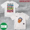 The Rolling Stones x Houston Astros MLB Hackey Diamonds Limited Edition Vinyl Collection Collab T-Shirt