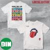 The Rolling Stones x Milwaukee Brewers MLB Hackey Diamonds Limited Edition Vinyl Collection Collab T-Shirt