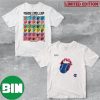 The Rolling Stones x Oakland Athletics MLB Hackey Diamonds Limited Edition Vinyl Collection Collab T-Shirt