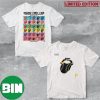The Rolling Stones x Philadelphia Phillies MLB Hackey Diamonds Limited Edition Vinyl Collection Collab T-Shirt