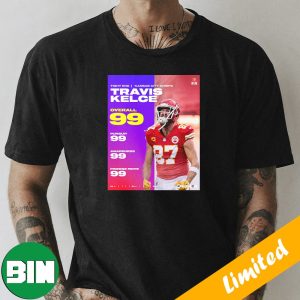 Travis Kelce Touch Down Catches Since Sunday In NFL Madden 24 Kansas City Chiefs T-Shirt