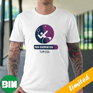 US Paralympic Badminton Radiating Victory T-Shirt