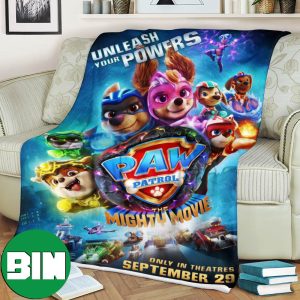 Unleash Your Powers Paw Patrol The Mighty Movie Only In Theatres September 29 Home Decor Poster Canvas