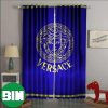 Versace Gold Pattern Luxury Brand For Home Decor Window Curtain