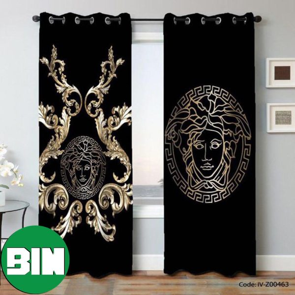 Versace Luxury For Living Room Home Decor Window Curtain