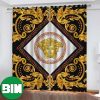 Versace Window Curtain Luxury Curtain For Bedroom And Living Room Home Decoration