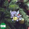Vaporeon Pokemon Funny Custom Shape Xmas Tree Christmas Decorations Ornament