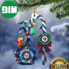 Washington Capitals NHL Grinch Candy Cane Custom Name Xmas Gifts Christmas Tree Decorations Ornament