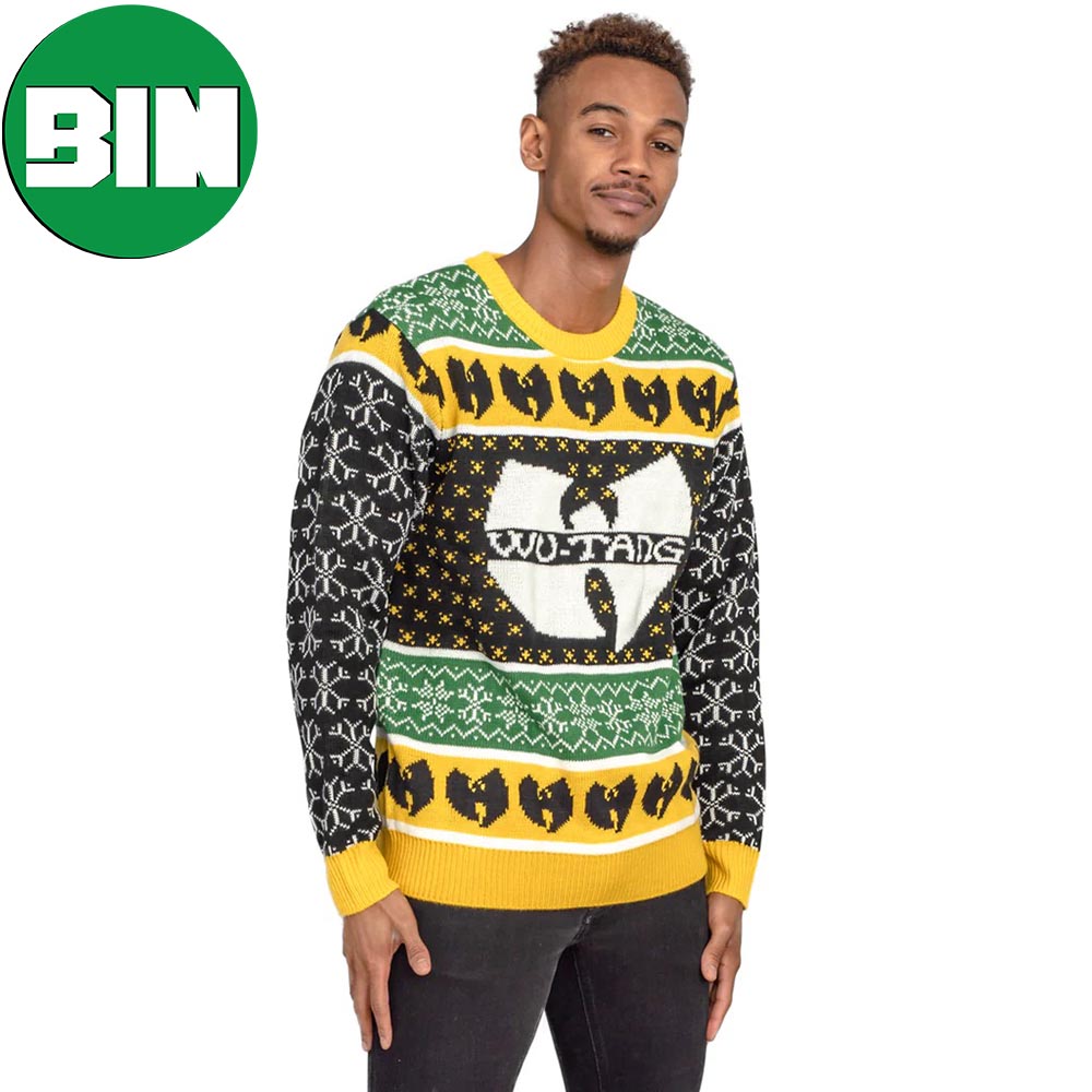 Wu Tang Clan Logo Xmas Gifts For Fans Best And Unique Christmas 2023 Ugly Sweater