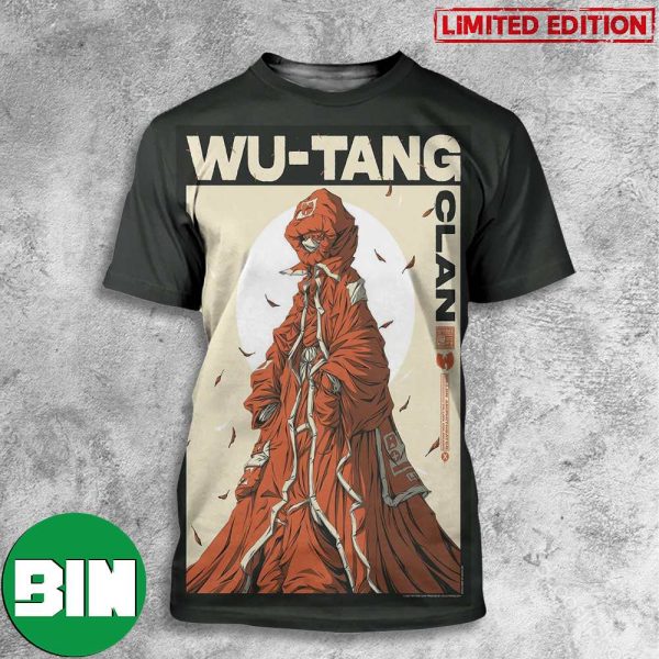 Wu-Tang Clan September 9th 2023 Dillon Amphitheater Poster For Hip Hop Fans 3D T-Shirt