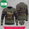 NFL Buffalo Bills Personalized Custom Name Snowflakes Pattern Christmas Ugly Sweater