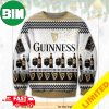 3D Guinness Funny Ugly Sweater For Beer Lovers Drinking Christmas