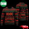 AC DC Merry Christmas Ver 3 Ugly Christmas Sweater For Man And Women