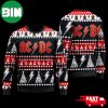 AC DC Rock Band 3D Ugly Christmas Sweater For Men And Women