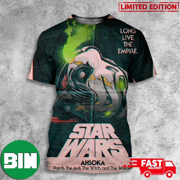 Ahsoka Part 8 The Jedi The Witch And The Warlord Thrawn Star Wars By Butcher Billy 3D T-Shirt