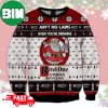 Absolut Vodka Christmas 3D 2023 Xmas Gift For Men And Women Funny Ugly Sweater