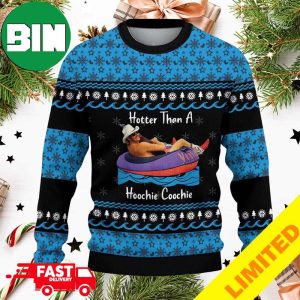 Alan Jackson Hotter Than A Hoochie Hoochie Christmas Ugly Sweater For Men And Women
