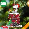 Baltimore Ravens NFL Snoopy Ornament Personalized Christmas For Fans Gift 2023 Holidays