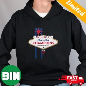 Back To Back Champions Las Vegas Aces WNBA Finals 2023 Champions Welcome To Vegas Stadium Essentials Unisex Hoodie T-Shirt