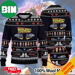 Back To The Future For Fans 2023 Holiday Ugly Sweater