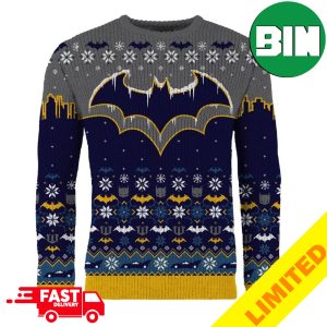 Batman Frosty Festivities Ugly Christmas Sweater For Men And Women