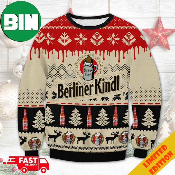 Berliner Kindl Ugly Christmas Sweater For Men And Women