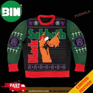 Black Sabbath Band 3D Unisex Funy Ugly Sweater For Men And Women