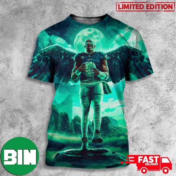 Bleacher Report Jalen Hurts And Philadelphia Eagles Fly Past The Miami Dolphins And Improve To 6-1 3D T-Shirt