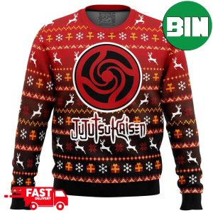 Bottons Symbol Jujutsu Kaisen Christmas Gift For Fans Ugly Sweater