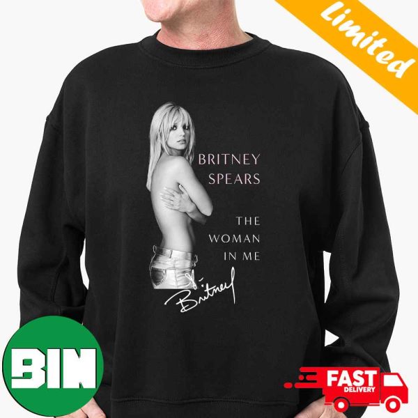 Britney Spears Memoir The Women In Me Book Signature T-Shirt