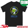 Buffalo Bills Grinch Shitting On Toilet New England Patriots And Other Teams Christmas Funny T-Shirt