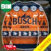 Busch Beer Ugly Christmas Sweater