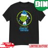Chicago Bears Grinch Sitting On Detroit Lions Toilet And Step On Green Bay Packers Helmet Funny T-Shirt