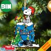 Chicago Bears NFL Snoopy Ornament Personalized Christmas For Fans Gift 2023 Holidays