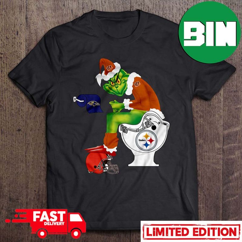 Pennywise Cincinnati Bengals Cleveland Browns Pittsburgh Steelers and  Baltimore Ravens toilet shirt