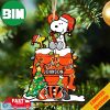 Chicago Bears NFL Snoopy Ornament Personalized Christmas For Fans Gift 2023 Holidays