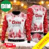 Coors Light Red Ver 1 Xmas Funny 2023 Holiday Custom And Personalized Idea Christmas Ugly Sweater