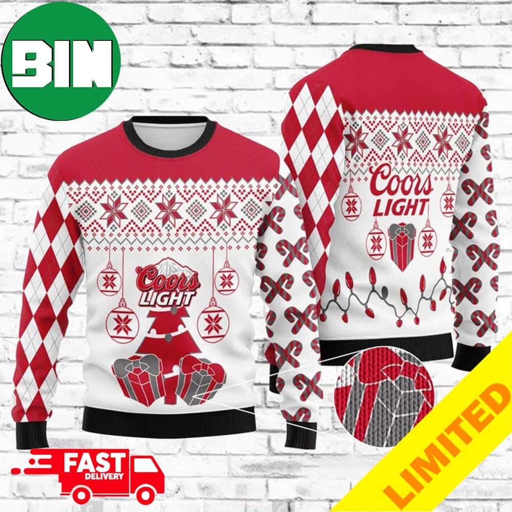 Coors Light Gift For Family Xmas Funny 2023 Holiday Custom And Personalized  Idea Christmas Ugly Sweater - Binteez