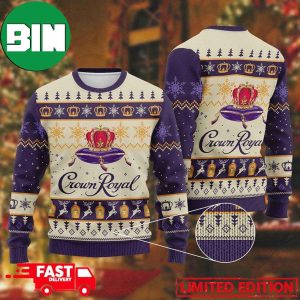 Crown Royal Purple Ugly Christmas Sweater