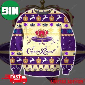Crown Royal Ugly Christmas Sweater For Men And Women